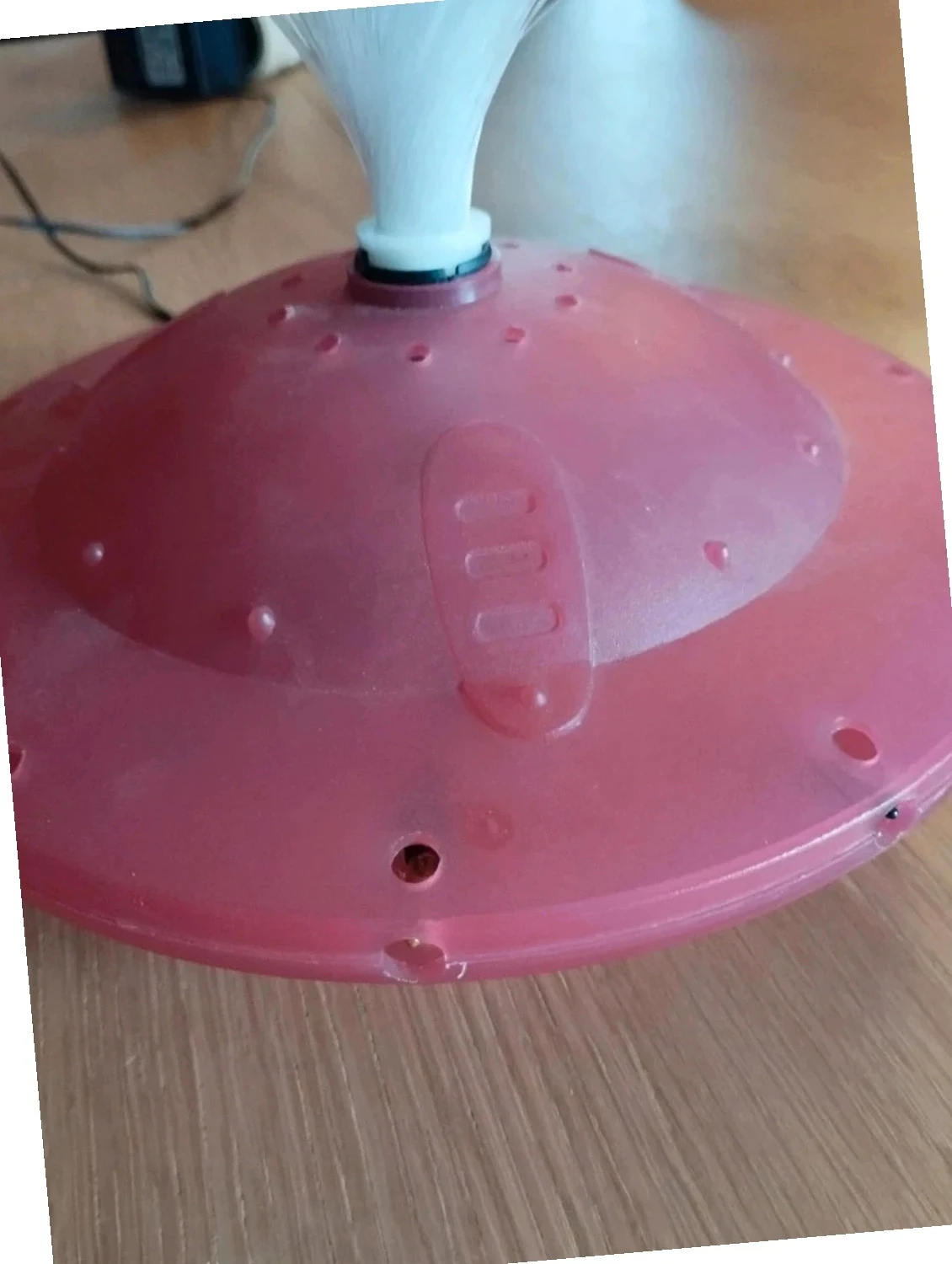 Vintage UFO spinning lamp - collector's item – photo 4